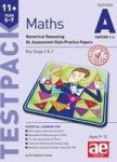 11+ Maths Year 5-7 Testpack A Papers 1-4 - Numerical Reasoning Gl Assessment Style Practice Papers Paperback