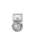 Composable Pendant Link Stars Swarovski Pearl