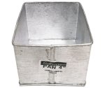 Galvanized Baking Pan 4& Square