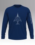 Raf Phantom FG.1 Blueprint Long Sleeve T