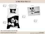 Kids Duvet Set Say What Mickey Mouse