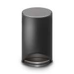 Joseph Joseph Arc 10L Easy-push Pedal Bin Matt Black