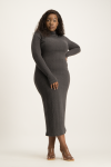 Avert Avery Poloneck Dress - Charcoal - XL