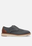 Polo Knitted Brogue Lace Up - Grey