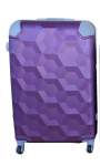 Smte Luggage 24 Inch Suitcase Purple With Keychain