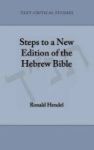 Steps To A New Edition Of The Hebrew Bible Hardcover