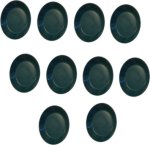 10 Piece Green Side Plates Chutney Plate