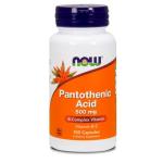 Now Foods Pantothenic Acid 500MG 100 Capsules