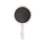 Basics Beauty Mirror Handheld Round Glass Marble 1X/3X