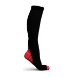 Men's Breathable Long Compression Socks - Red