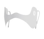 UPF50+ Half Mask Sun Screen Protector For Face With Adjustable Ear Straps