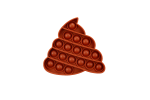 Silicone Fidget Poop Popper Assorted