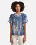 G-star Raw Denim Print Denim Flame T-Shirt - XL Blue