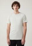 Cotton On Organic Regular Fit Crew T-Shirt - Ivory