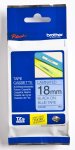 Brother TZ-541 18MM X 8M Black On Blue Laminated Tape