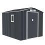 Fdb Metal Shed Archer Plus C-2 Grey 213X259X205CM