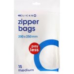 Payless Zipper Bags Medium 15 Bags