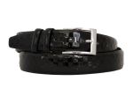 DH964-1 Faux Leather Mens Classic Checked Pin Buckle Belt