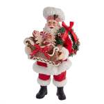 Fabriche Chef Santa Holding Gingerbread Slay 10.5INCH