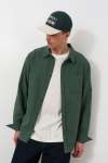 Textured Shirt - XL Green