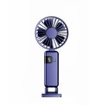Portable MINI USB Fan 5 Speed Pocket Rechargeable Handheld With Hook