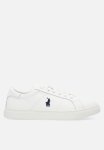 Polo Classic White Leather Sneaker - White