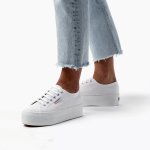 Superga 2790 Cotw Classic Full Platform Sneakers - White - 8