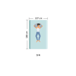 Sensory Bed Sheet - Three Quarter