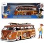 Jada Toys Jada Disney Pixar Toy Story 1962 Volkswagen T1 Samba Bus With Surfboard 1:24