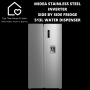 Midea Stainless Steel Inverter Side By Side Fridge - 513L Water Dispenser