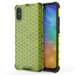 For Xiaomi Redmi 9A Shockproof Honeycomb PC + Tpu Case Green