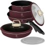 Berlinger Haus Leonardo Collection 9 Piece Titan Non-stick Cookware Set BH8250