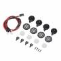 Yu-niyut 4 LED White Light With Lampshade For 1/10 Hsp Crawler Accessory Rc Car Parts