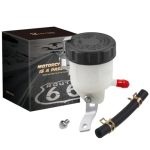 Motorcycle Front Brake Master Cylinder Brake Pump Tank Oil Cup Fluid Bottle Reservoir W bracket Compatible With For Suzuki Gsx-r