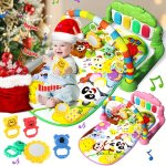 Interactive Musical Play Mat With Piano Pedals - Educational And Entertaining Activity Gym Toy For Infants 0-3 Years Ideal For C