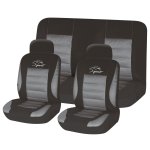 STINGRAY 6PCE Rallysport Car Seat Cover Set Grey