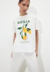 Print-motif T-Shirt - White Lemons