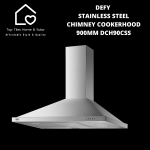 Defy Stainless Steel Chimney Cookerhood- 90CM DCH90CSS