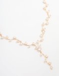 Goldair Gold Cubic Zirconia Vine Y-necklace