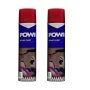 Powr Spray Paint Standard Fire Engine Red 300ML 2 Pack