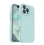 Silicone Back Cover Compatible With Iphone 16 Pro - Mint Green