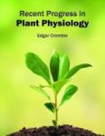 Recent Progress In Plant Physiology Hardcover