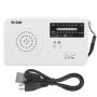 Abs Solar Energy Emergency Multifunction Hand Crank Radio Support Fm/am