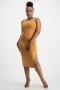 Amanda Basic Dress - Brown Sugar - M