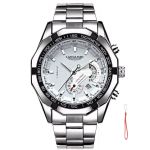 Men's Watch: Luminous Waterproof Business & Sports Quartz Wristwatch