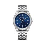 Eco-drive Steel Blue Dial Dress Women's Watch FE7090-55L
