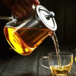 0.75 L Borosilicate Glass Tea Jug