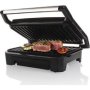 Mellerware Compacto - 2 Slice Stainless Steel Panini Press With Grill Plate 800W Black
