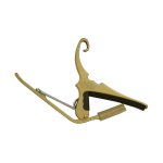 Kyser 6 String Quick Change Guitar Capo Acoustic - Gold
