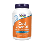 Cod Liver Oil Extra Strength 1 000 Mg – 180 Softgels